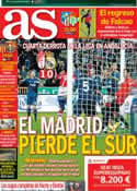 Portada diario AS del 3 de Febrero de 2013