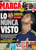 Portada diario Marca del 3 de Febrero de 2013