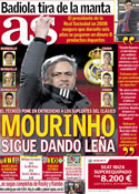 Portada diario AS del 4 de Febrero de 2013