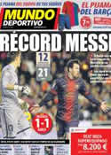 Portada Mundo Deportivo del 4 de Febrero de 2013