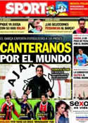 Portada diario Sport del 5 de Febrero de 2013