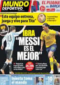 Portada Mundo Deportivo del 6 de Febrero de 2013