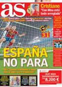 Portada diario AS del 7 de Febrero de 2013