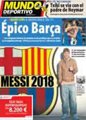 Portada Mundo Deportivo del 8 de Febrero de 2013