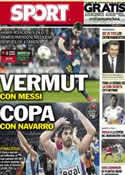 Portada diario Sport del 10 de Febrero de 2013