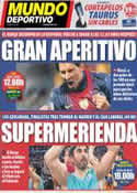 Portada Mundo Deportivo del 10 de Febrero de 2013