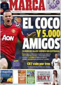 Portada diario Marca del 12 de Febrero de 2013