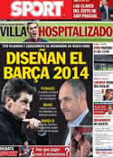 Portada diario Sport del 12 de Febrero de 2013