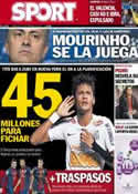 Portada diario Sport del 13 de Febrero de 2013