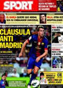 Portada diario Sport del 15 de Febrero de 2013