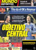 Portada Mundo Deportivo del 15 de Febrero de 2013