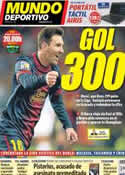 Portada Mundo Deportivo del 16 de Febrero de 2013