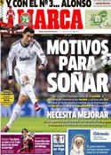 Portada diario Marca del 19 de Febrero de 2013