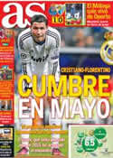 Portada diario AS del 20 de Febrero de 2013