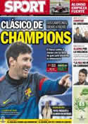 Portada diario Sport del 20 de Febrero de 2013