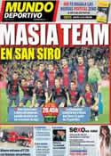 Portada Mundo Deportivo del 20 de Febrero de 2013