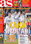 Portada diario AS del 24 de Febrero de 2013