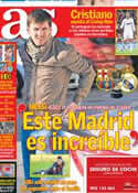 Portada diario AS del 25 de Febrero de 2013