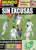 Portada Mundo Deportivo del 27 de Febrero de 2013