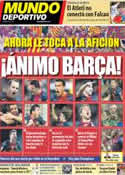 Portada Mundo Deportivo del 4 de Marzo de 2013