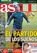 Portada diario AS del 5 de Marzo de 2013