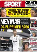 Portada diario Sport del 5 de Marzo de 2013