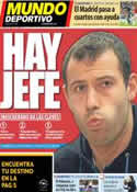 Portada Mundo Deportivo del 6 de Marzo de 2013