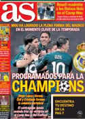 Portada diario AS del 9 de Marzo de 2013