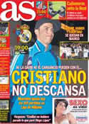 Portada diario AS del 10 de Marzo de 2013