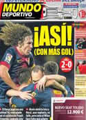 Portada Mundo Deportivo del 10 de Marzo de 2013