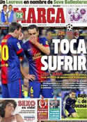 Portada diario Marca del 12 de Marzo de 2013