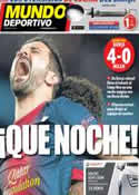 Portada Mundo Deportivo del 13 de Marzo de 2013