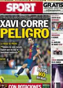 Portada diario Sport del 17 de Marzo de 2013