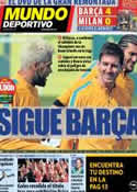 Portada Mundo Deportivo del 17 de Marzo de 2013