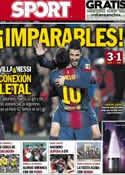 Portada diario Sport del 18 de Marzo de 2013