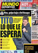 Portada Mundo Deportivo del 20 de Marzo de 2013