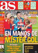 Portada diario AS del 22 de Marzo de 2013