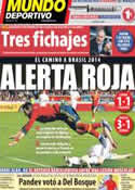 Portada Mundo Deportivo del 23 de Marzo de 2013