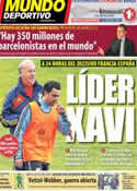 Portada Mundo Deportivo del 25 de Marzo de 2013