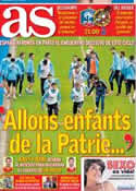 Portada diario AS del 26 de Marzo de 2013