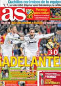 Portada diario AS del 4 de Abril de 2013