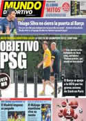 Portada Mundo Deportivo del 4 de Abril de 2013