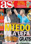 Portada diario AS del 5 de Abril de 2013