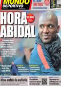 Portada Mundo Deportivo del 5 de Abril de 2013