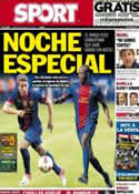 Portada diario Sport del 6 de Abril de 2013