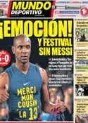 Portada Mundo Deportivo del 7 de Abril de 2013