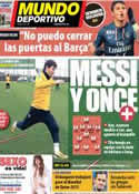 Portada Mundo Deportivo del 9 de Abril de 2013