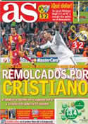 Portada diario AS del 10 de Abril de 2013