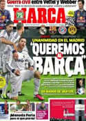 Portada diario Marca del 12 de Abril de 2013