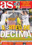 Portada diario AS del 13 de Abril de 2013